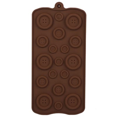 Dailygoods- Bakvormen met Antiaanbaklaag - Siliconen Cakevorm - Chocoladevormen - Fondant Mallen - Herbruikbare Bakvormen - Knopvormige Vormgeving