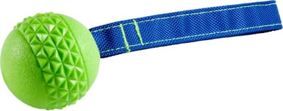 Vadigran Tpr Bal Met Touw Green Apple - Hondenspeelgoed - Appel Ø6.5 cm Groen