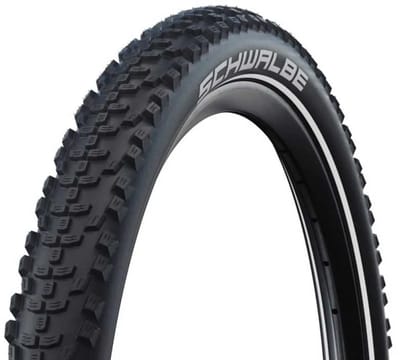 Schwalbe Smart Samoa Reflex Addix 29´´ X 2.25 Stijve Mtb-band Zwart 29´´ x 2.25