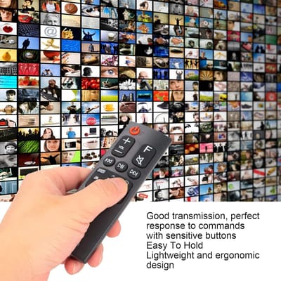 Soundbar afstandsbediening AKB75595331 voor LG SL5Y SL6Y SN6Y SL4Y SNH5 SN5Y SL10Y SL9Y SL8Y SL5Y - Batterijen - ABS materiaal .