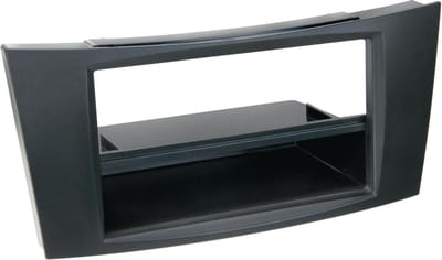 2-DIN Paneel geschikt voor Mercedes Benz E-Klasse (W211) /CLS-Klasse (W211) - Kleur: zwart