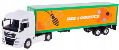 Welly MAN TGX XXL vrachtwagen met container, schaal 1:64