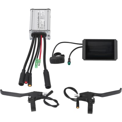 36V 48V 250W 15A Contrôleur de Moteur Panneau LCD8H Kit Accélérateur Pouce pour Vélos de Route Vélos de Montagne black