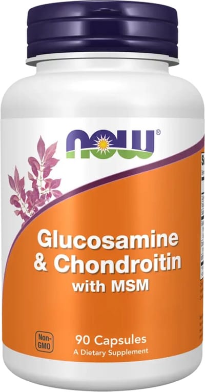 Now Foods Glucos 500/ Chond 400/ MSM 90 (90) Standard - Vitaminen, mineralen & gezondheid - Gewrichts Ondersteuning