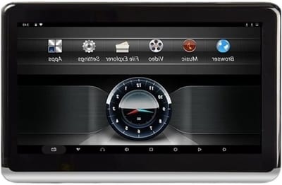 Draagbare Autoscherm - Hoofdsteun Monitor - Reis Entertainment - HD Roterend Scherm - 10.1 Inch - Zwart