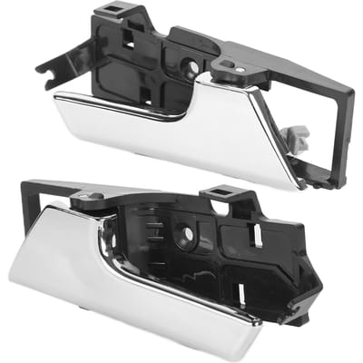 Set Auto Binnenportiergreep 96462710 Vervanging voor CHEVROLET AVEO LS SEDAN 4?DEUR 2007?2011 black