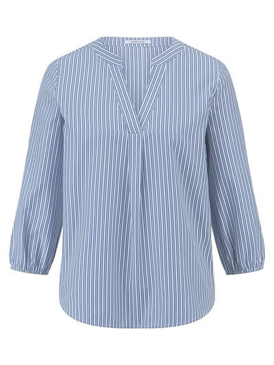 Blouse Van Peter Hahn blauw