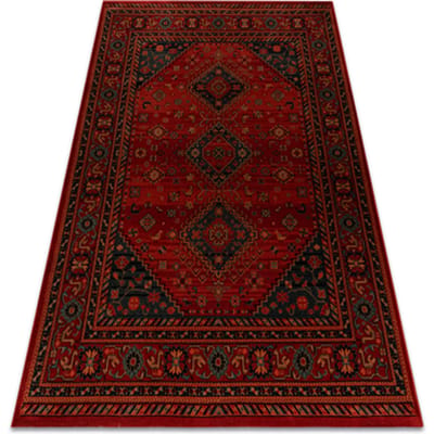 Kleden Rugsx Wollen tapijt KASHQAI 4345 300 oosters, kader 67x130 cm