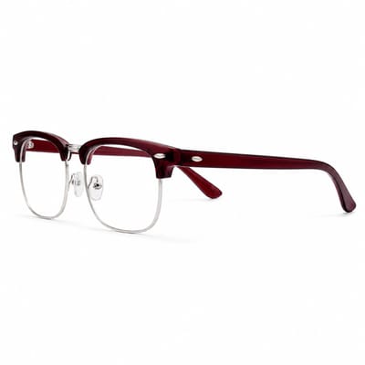 computerbril.shop® Browline | +1.00 | Bruin | Computer Bril | Beeldschermbril | Unisex Blue Light Glasses | Anti Blauw Licht