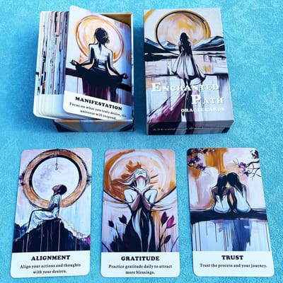 Dailygoods- Oracle Kaarten Spirituele Groei - Inzichtkaarten - Inspiratiekaarten - Colette Baron Reid - Zelfliefde - Diepe Verbindingen met het Universum - Orakelkaarten