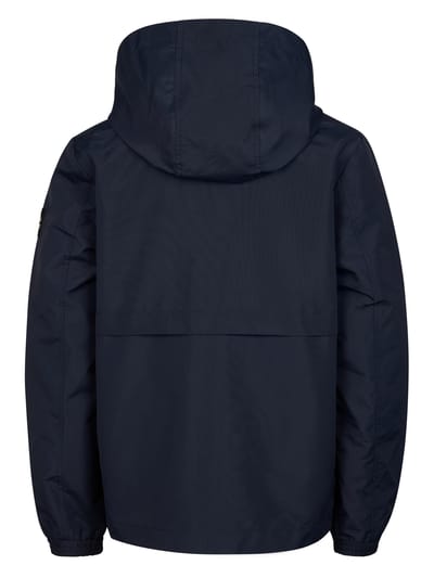 Petrol Industries Jas Jongens - Jas met Capuchon - Normale Pasvorm - 100% Polyester - Lange Rits - Elastische Mouwboorden - Blauw - Maat 104