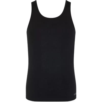 sloggi men GO ABC 2.0 Tank Top 2P Heren Onderhemd - Zwart - Maat S