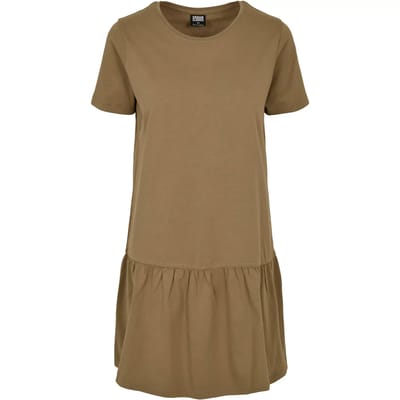 Urban Classics - Valance Tee Korte jurk - XS - Groen