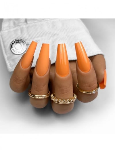 Lilly nails nagellak Mandarin cream