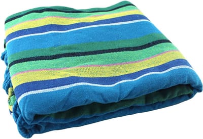 Tuin Hangmat - Buiten Loungen - Ontspannen Buiten - Weerbestendig Materiaal - 200x80 cm - Geel