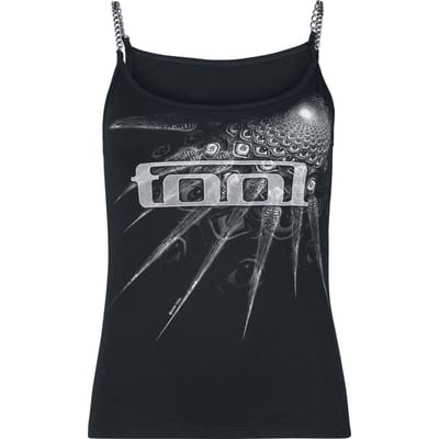 Tool Top - Spectre Spikes - M tot XXL - voor Vrouwen - zwart