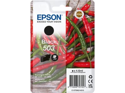 Epson 503 originele inktcartridge, standaardcapaciteit, zwart, 1 stuk