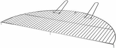 Halfrond Grillrooster XL voor Vuurkorf/Vuurschaal - Hittebestendig Koolstofstaal