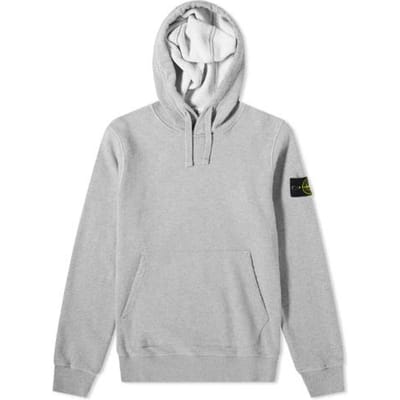 Stone Island Klassieke Hoodie Melange Grijs Heren Tops 731564120-V0M64 XXL white