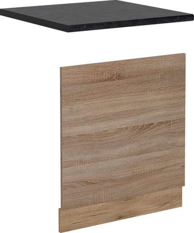 Vicco R-Line Voorpaneel vaatwasser – 60 cm, WB Antraciet Sonoma