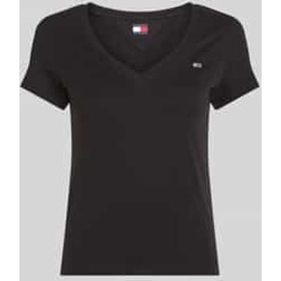 T-shirt met klein logodetail