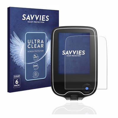 Savvies - Screenprotector voor Freestyle Libre 2 - Folie Beschermfolie transparant 6 Stuks