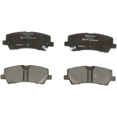 Remblokset DELPHI LP3254, achter