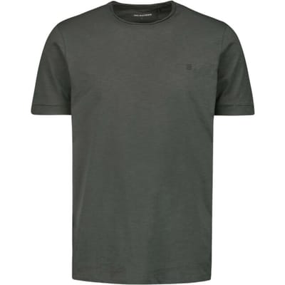No Excess T-shirt crewneck slub dark grey