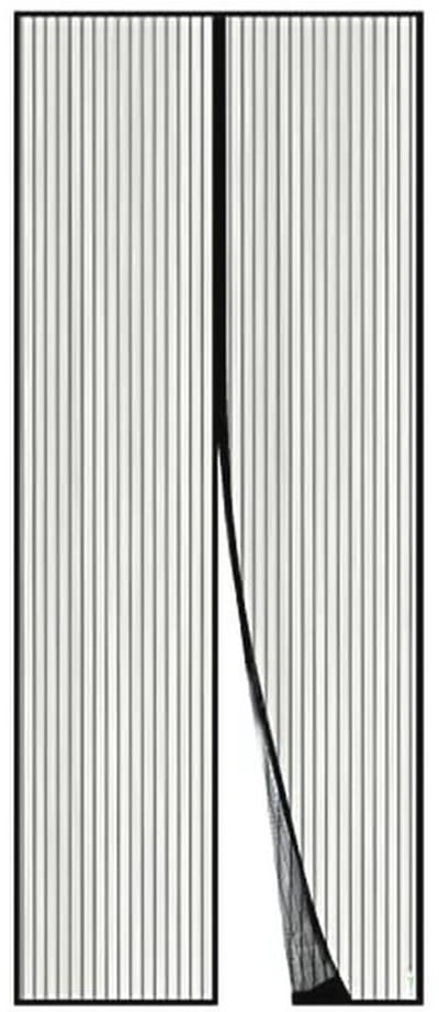 Magnetische Hordeur Voor Uw Deur, Makkelijk Openen en Sluiten, Insecten Buiten Houden, 90x200 CM