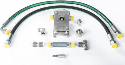 Kieperuppomp Set - Aanhanger Pomp - Aanhanger Kippen - Werkt op Accuschroevendraaier - 12L 750mm Slangen - Universeel