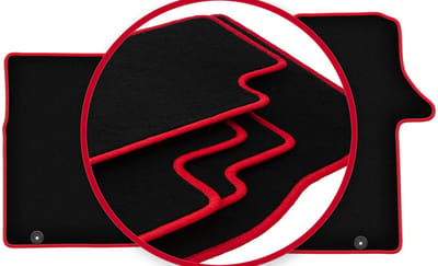 CARLUX-RED automatten voor: Renault Trafic III bestelwagen (2014-)