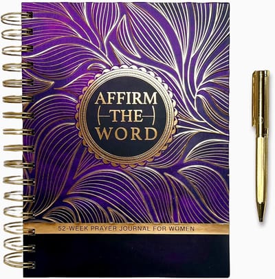 Dagboek met Schriftlezingen en Gebedsonderwerpen - Inclusief Goudkleurige Pen
