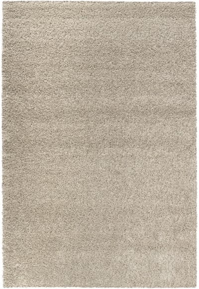 Rugsman Mellow Vloerkleed - 160 x 230 cm - Beige - Rechthoekig, Loper, Rond - Synthetisch - Woonkamer - Effen - Shaggy - Hoogpolig, Boho, Modern