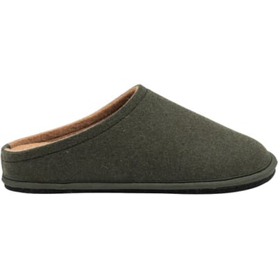 Loewenweiss Lowenweiss easy bicolore handgemaakte pantoffels gekookte wol / zand