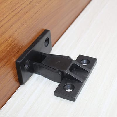 Drukbevestigingsclips voor Paneelmontage - 4 Stuks Push-in Bevestigingen voor Skirting en Wandpanelen (48mm x 25mm x 30mm)