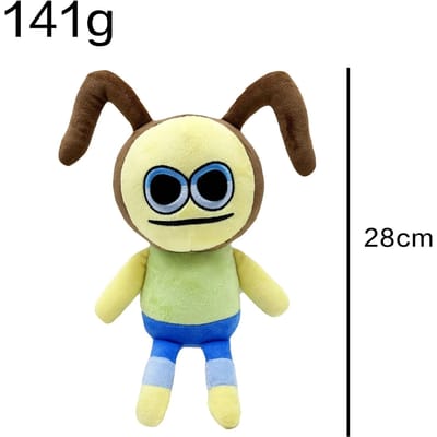 28cm Pluche Van Roxicake Cucarachoxi Pluche Knuffel Schattige Cartoon Anime Pop Schattig Huis Sofa Decor Kussen Voor Kind Verjaardagscadeau beige