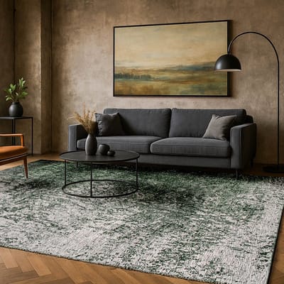 Binnen & Buiten Vloerkleed - 80 x 150 cm - Lola&Moi Reflect Christmas Tree - Laagpolig Tapijt - Gerecycled PET - Made in Belgium - Circulair