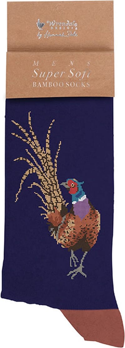 Wrendale Herensokken - Fazant - 'Ready for My Close Up' Pheasant Men's Socks