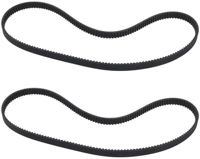 Dailygoods- Aandrijfriem 2 Stuks - Compatibel met Broodmachine - Onderdeelnummer 5891/5891-33 - Slijtvast - Verbeterde Prestaties - 0,32 inch Breed