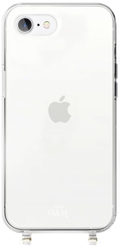 xoxo Wildhearts siliconen hoesje geschikt voor iPhone 7/8 Plus hoesje - Hoesje zonder koord - Shockproof case - Telefoonhoesje geschikt voor telefoonkoord - Transparant