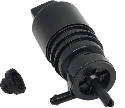 Elektrische waterpomp - Ruitensproeier pomp - Auto onderhoud - 2 PIN aansluiting - 90 gram - Zwart