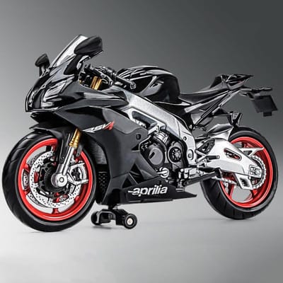 1:12 Aprilia Rsv4 Rr1000 Gegoten Aluminium Motorfiets Model Speelgoed Auto Collectie Autobike Schokdemper Off Road Autocycle Speelgoed Cadeau