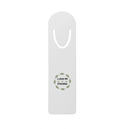 Hacebo® - I love my stepbro metalen boekenlegger - Broer - liefste stiefbroer - verjaardag - cadeautje voor broer - broer artikelen - kado - geschenk Bladwijzer boekenleggers - 12.7 cm x 3.2cm
