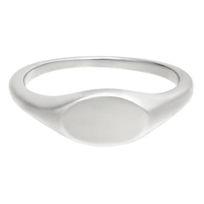 Yehwang Ring Zegelring zilver maat 16