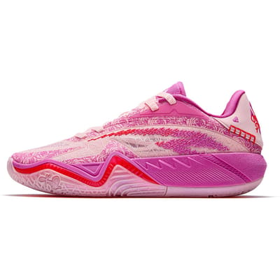 Anta KAI 3 Kyrie 3 Amour Absorption des Chocs Résistant à l'Usure Basse Tige Technologie Azote Carbone Intégré Chaussures de Basketball 112631110-7 45 pink