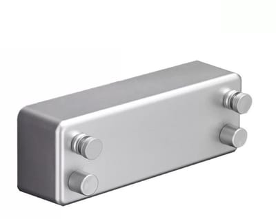 Waslijn - Wasdraad - 2 drooglijnen - 4.2 m - 24 x 8,7 x 5,6 cm - Zilver - ABS - Waslijndraad met stalen kern - Uittrekbaar - Wasrek alternatief - voor Binnen en Buiten