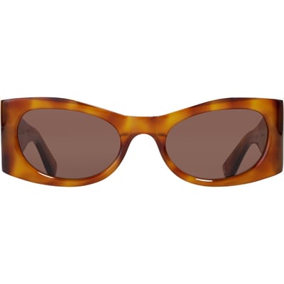 Ace & Tate Unisex Aisa-sepia-sun Maat: M | Zonnebrillen Outlet | Unisex | Bruin