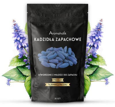 Aromaholik Serie - Patchouli Kegelwierook - XL - Natuurlijke Ingrediënten - Ontspannend Effect