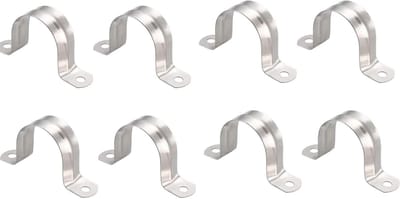 Allecta - Stijve Pijp Riem, 304 Rvs U Beugel 40mm, 2 Gaten, Buis Clip Klem