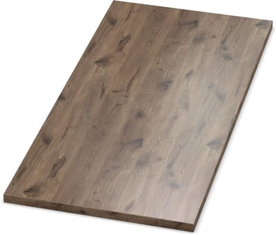Tafelblad Spaanplaat - Werkblad Eiken - Kantoor Keuken - Vochtbestendige Rand - 100x90 cm 19mm - Eiken Castell